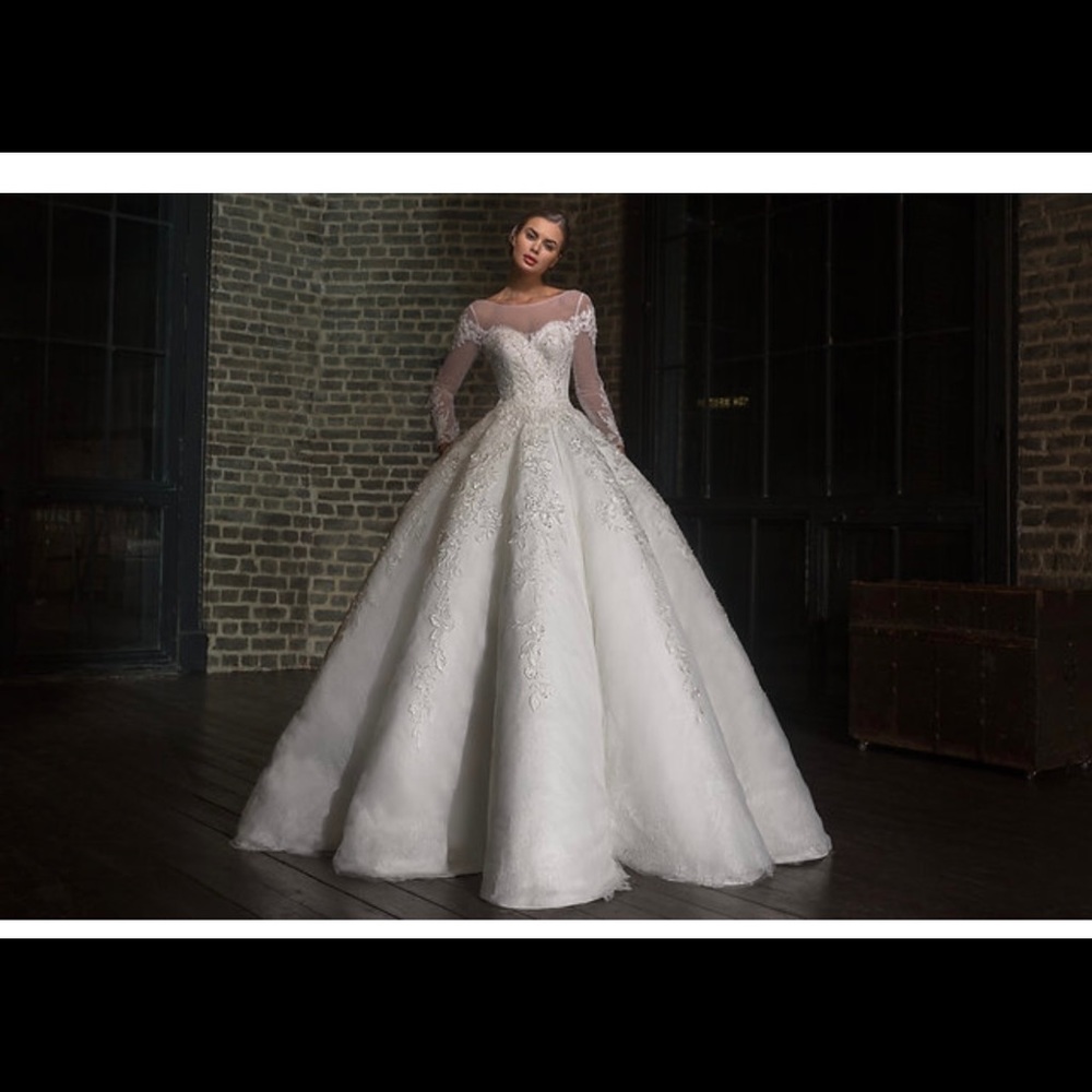 Autumn Silk Wedding Dress